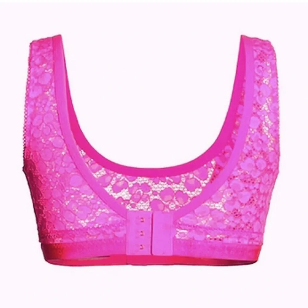 Stella McCartney Fuchsia Lace Bralette